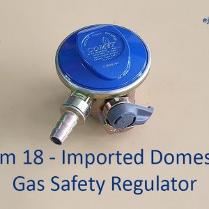 Imported Domestic Gas Safety Regulator