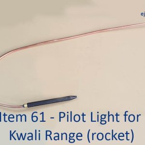 Pilot Light for Kwali Range Rocket